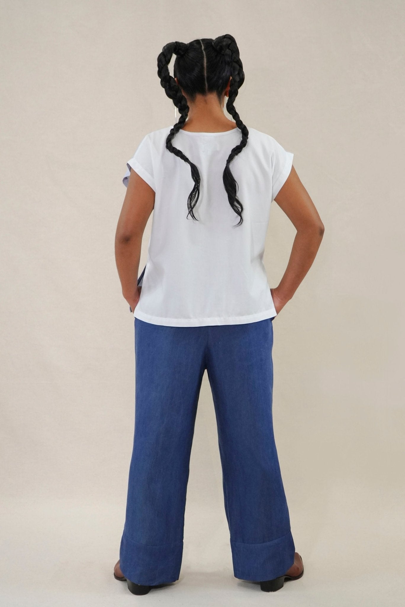 Blusa 002 Crisálida Rayas